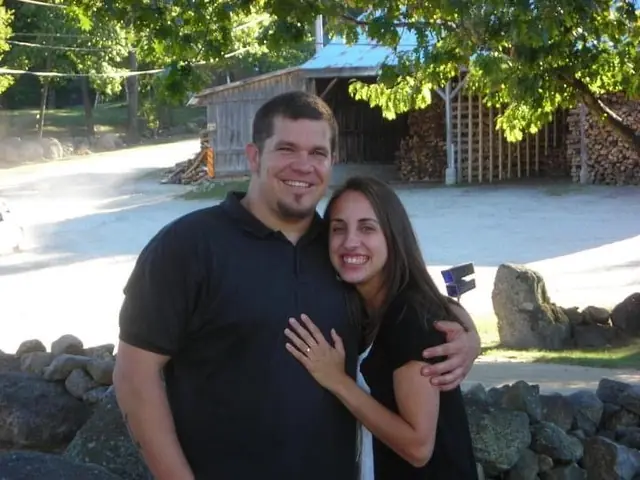 Jerame and his wife Rachelle at His Mansion